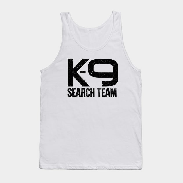 K-9 Search and Rescue Tank Top by Nartissima